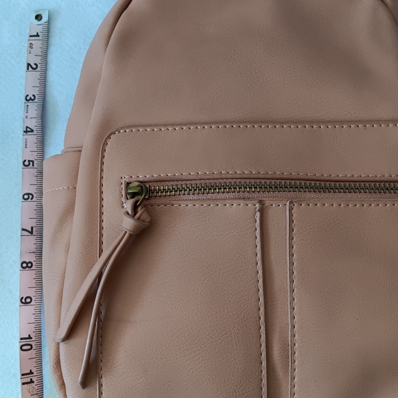 Elegant Tan Backpack for Women - Picture 10 of 11